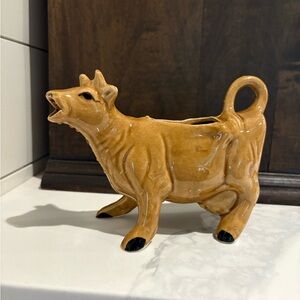 Vintage Ceramic Cow Creamer